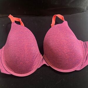 5/$20 Victoria's Secret Uplift Semi Demi Pink Bra with Convertible Straps 34DD